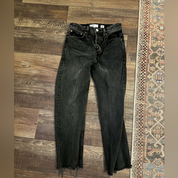 Re/Done Straight Leg Jeans